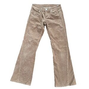 BCBGMaxAzria Taupe Boot Cut Corduroy Pants